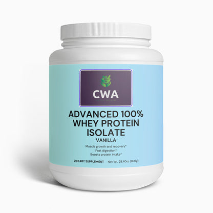 Advanced 100% Whey Protein Isolate (Vanilla)